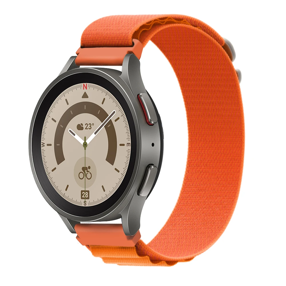 Alpine Loop Sports Wristband with Nylon Strap, 20mm/22mm