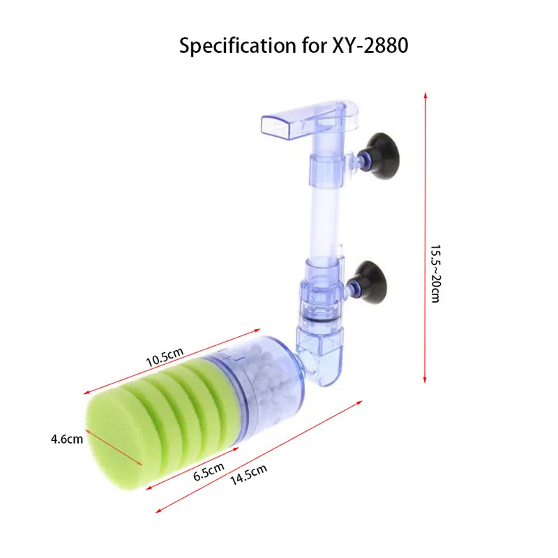 Aquarium Filter for Aquarium Fish Tank Air Pump Skimmer Biochemical Sponge Filter Aquarium Bio Filter Filtro Aquario Practical