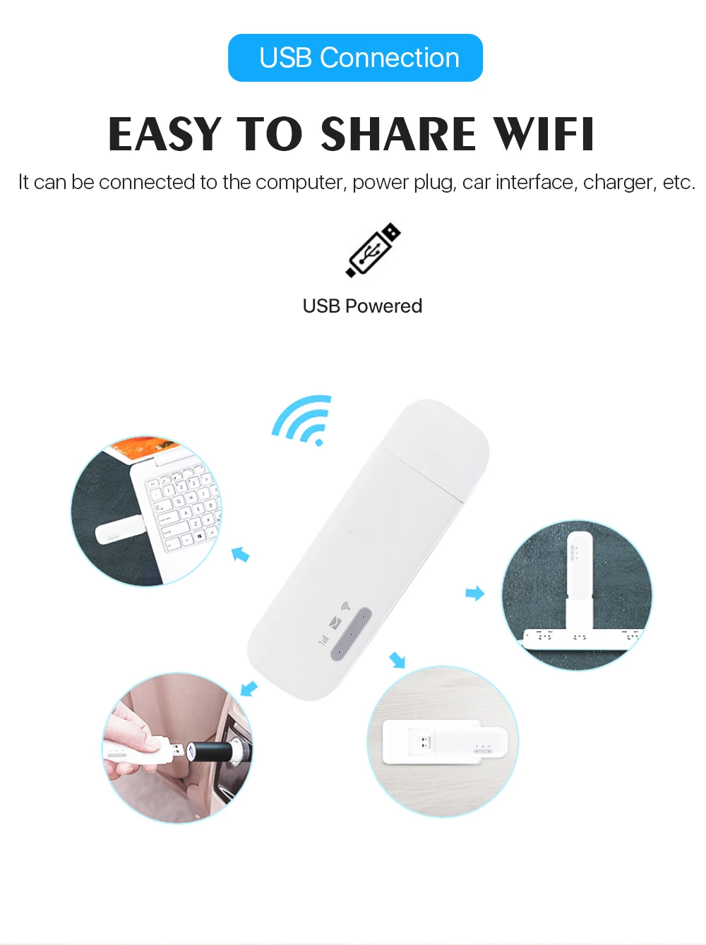 Original Unlocked ZTE MF833 MF833V MF833T MF833U1 4G LTE, 60 OFF