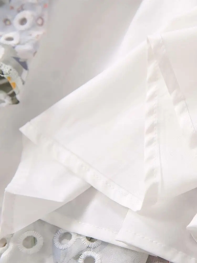 Vestidos de Verão para as Mulheres Zzsluia Padrão Flor Bordado Cortar Designer Magro Vestido Irregular Moda Elegante Uma Peça 14 Computers & Electronics