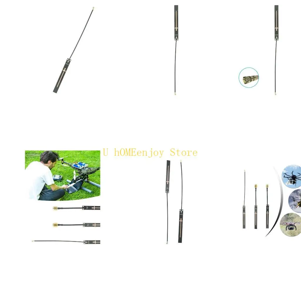 B0KF 무선 4.9G 5dBi 안테나 UAV 모델의 선명한 비디오 전송을 위한 ..