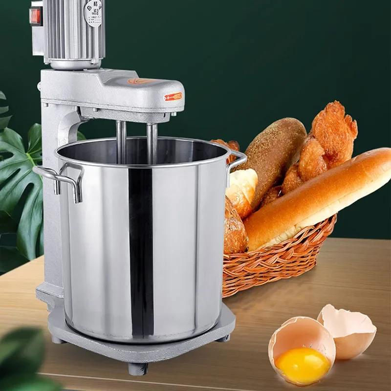 

15L Electric Mixer Kitchen Stand Food Mixer Stainless Steel Bowl Cream Egg Whisk Blender Cake Dough Bread Mixer