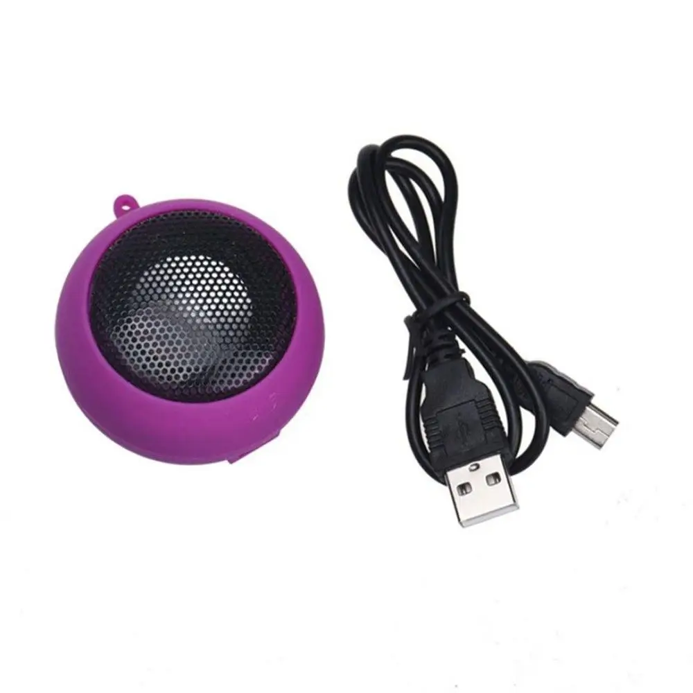 Music Player Mobile Phone Loudspeaker Wired Amplifier Hamburger Speaker Sound