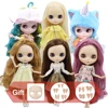 ICY DBS Blyth doll White Skin Glossy face Matte face Joint body with hand set A&B 1/6 bjd suitable diy makeup Special price 1