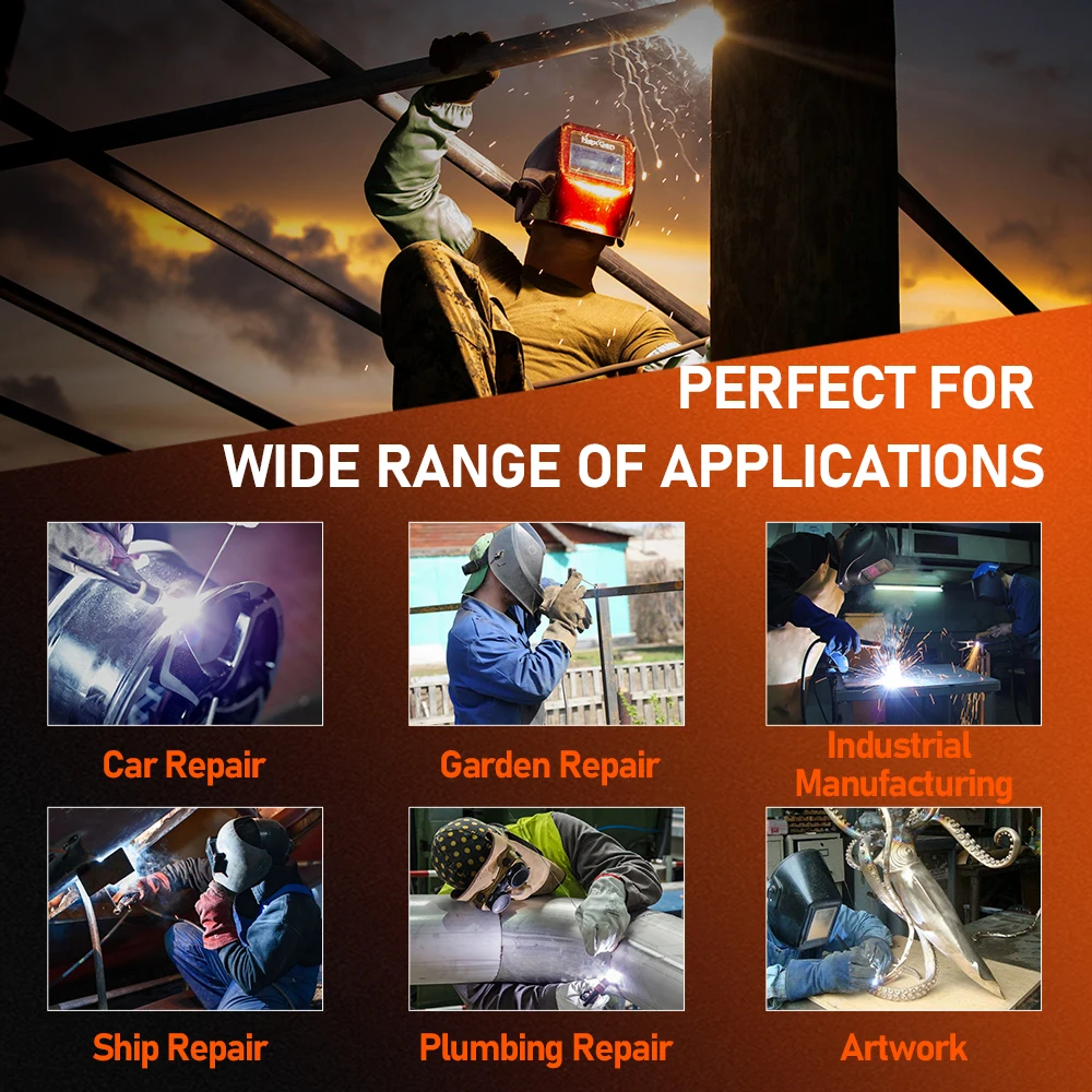 FEIFANKE ARC200 MMA/Lift TIG LED Dispaly Welding Machine IGBT Inverter Synergic Control Welder Machine with Hot Start 4