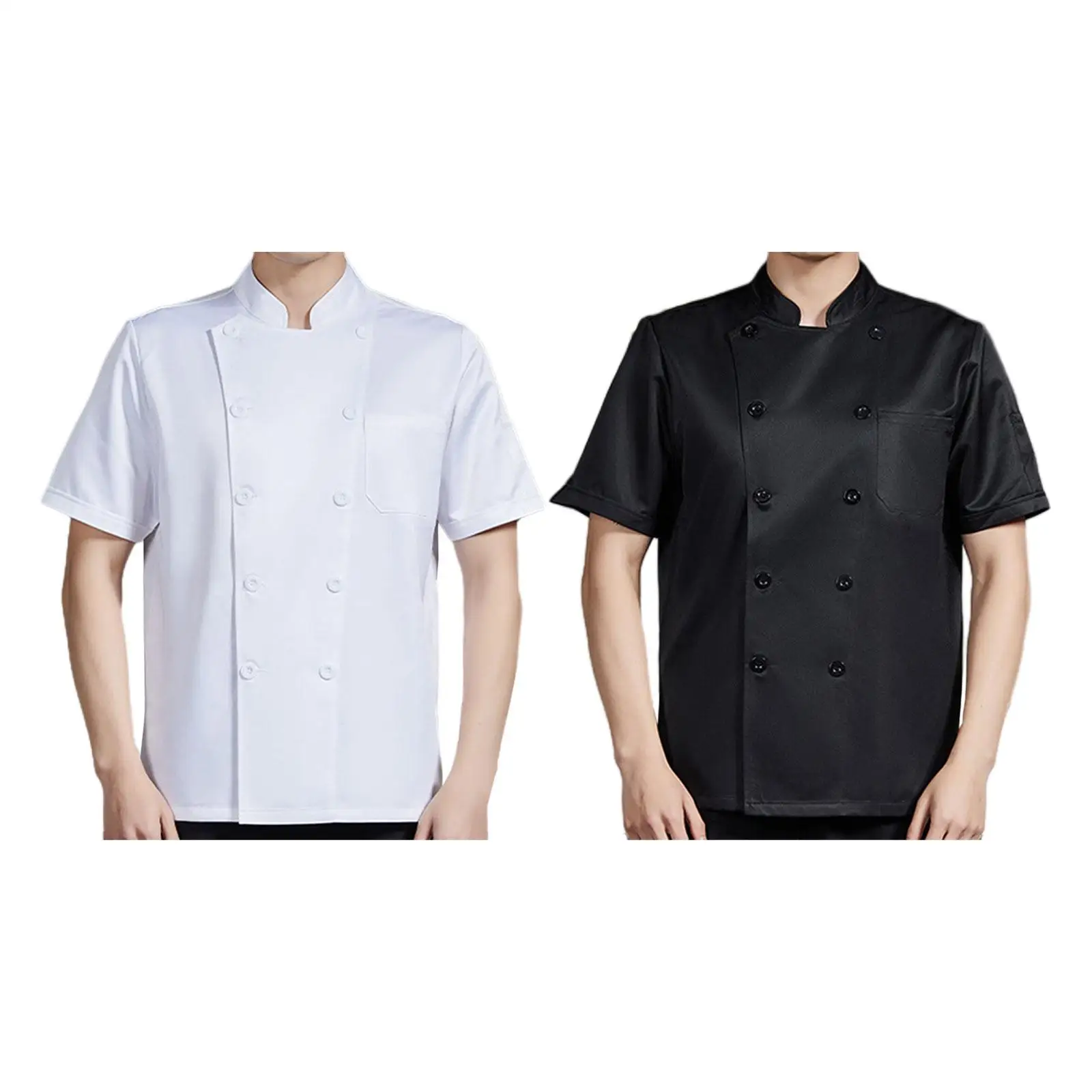 Chef Jacket Chef Coat Waiter Apparel Shirt Workwear Uniform for Food Industry