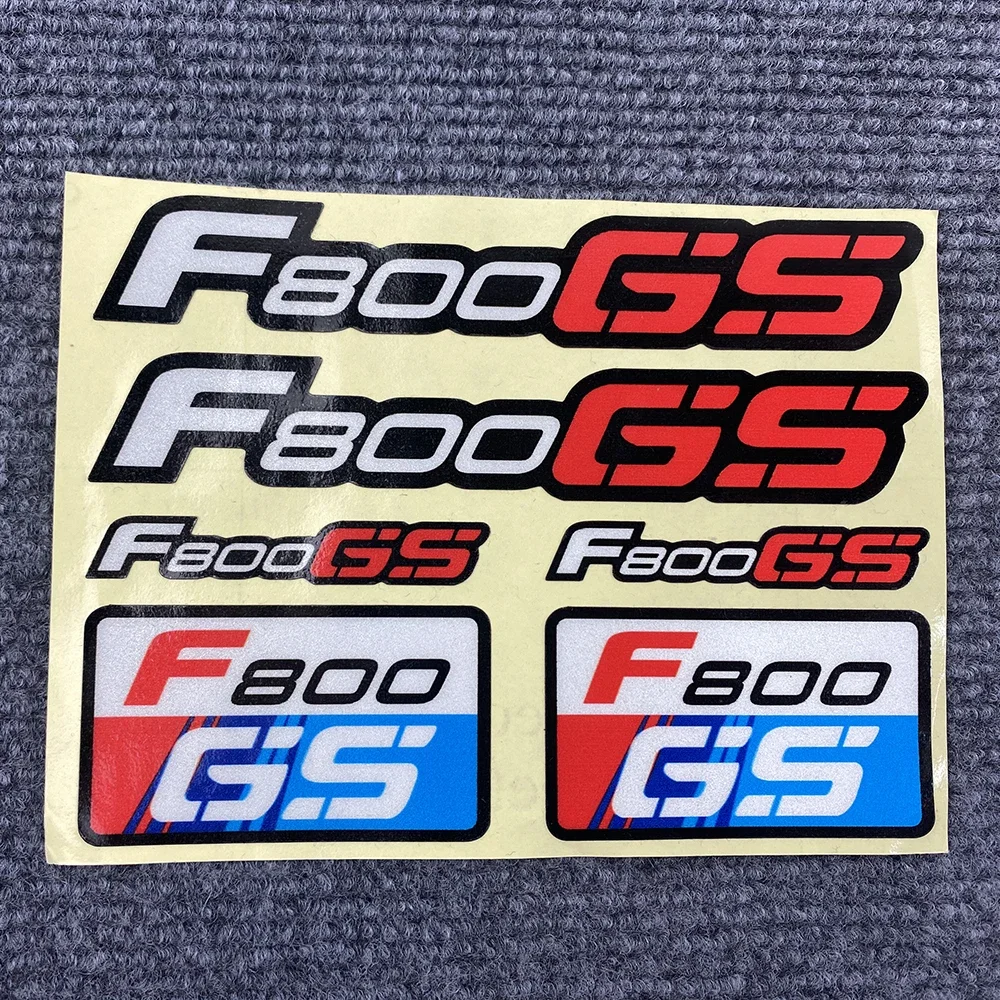 Motorcycle Reflective Stickers Body Helmet Fuel Tank Waterproof Logo Decal for F800GS/ADV F 800GS F 800 GS