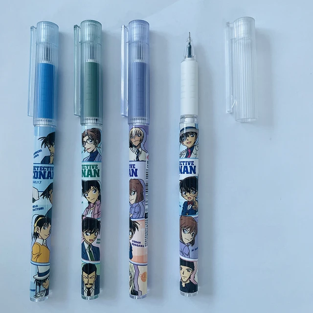 Kawaii Japanese School Supplies, Detective Pencils Conan