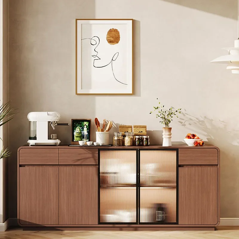 Sideboard Kitchen Furniture Organizer Interior Complete Prefab Side Table Muble Cuisine Armoire De Mebles Display Cabinet Room