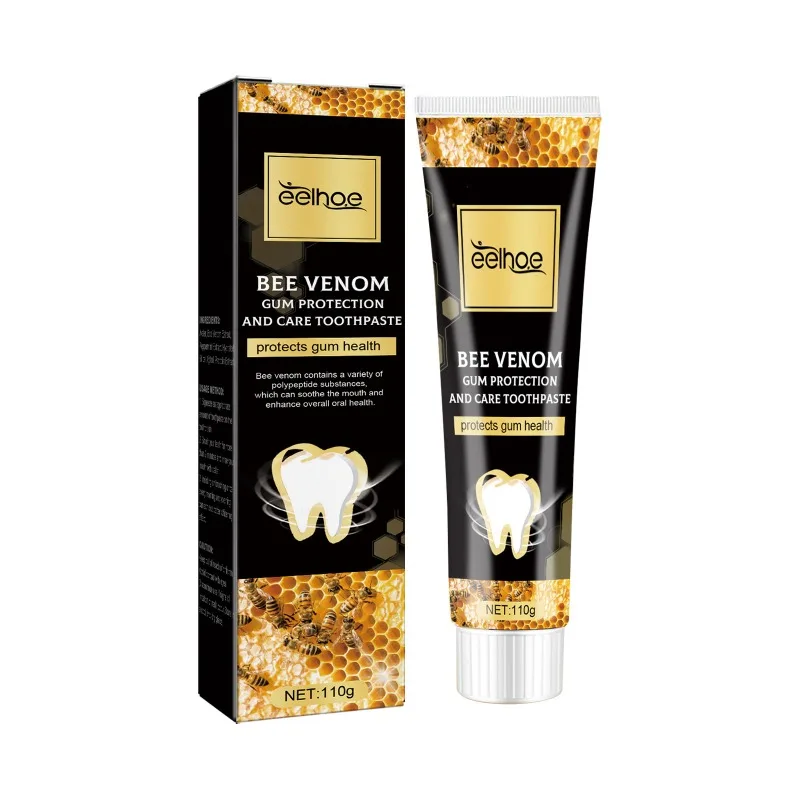 Bee Venom Gum Protection Toothpaste Removal Stains Repair Gum Dental Care Oral Cleansing Fresh Breath