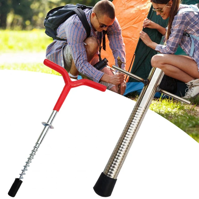 Ice Auger Drill Hard Lightweight Ice Breaking Ice Fishing Drill Winter Tent  Pegs Winter Ice Nail