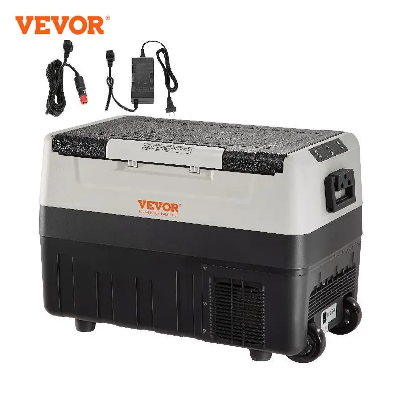 VEVOR 35L 45L 55L Car Refrigerator Mini Fridge Freezer Portable