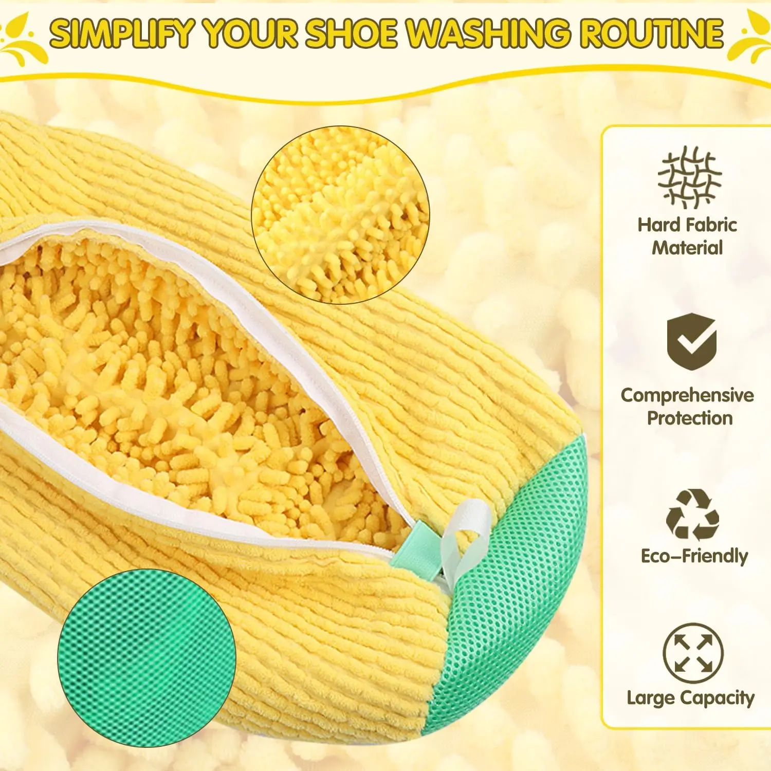 Shoe Washing Machine Bag Laundry Shoe Bags for Washer and Dryer Reusable Shoe Cleaning Bag Household Lazy Sneakers Organizer 4