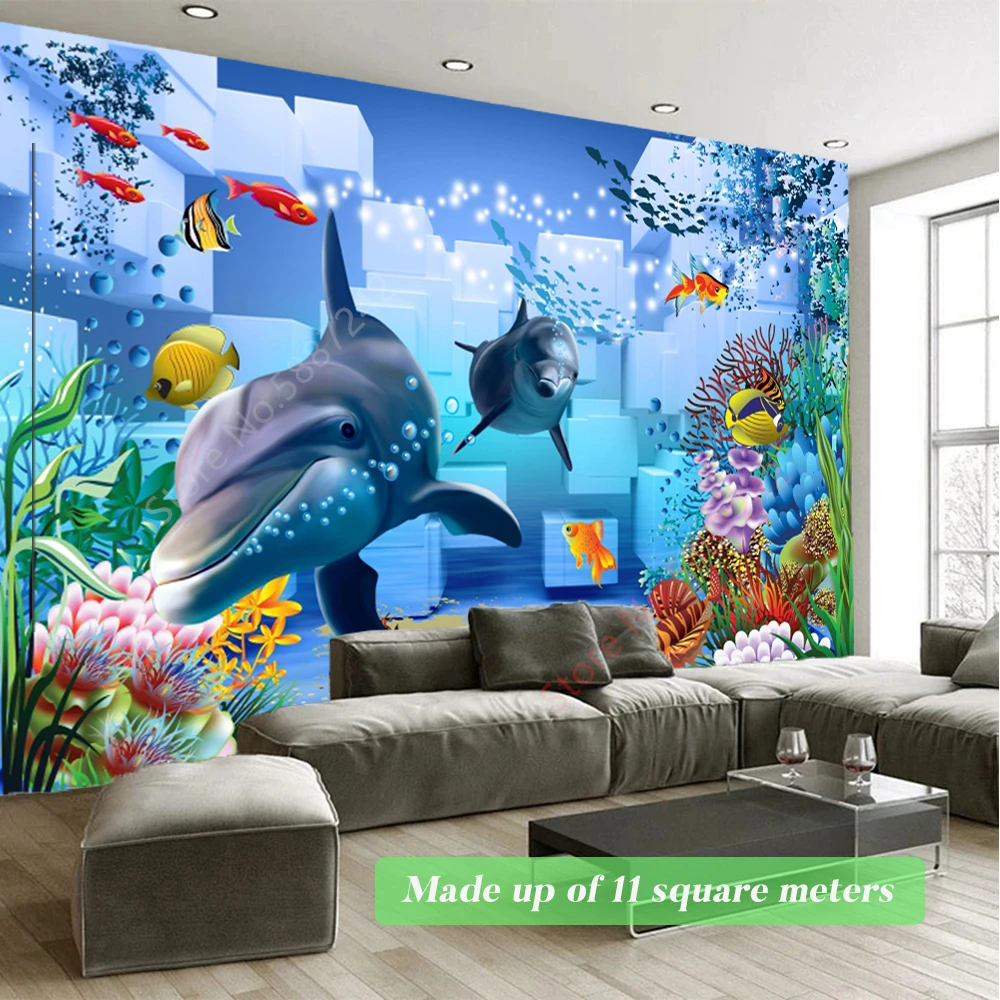 Custom Kids Room Forest Animal 3D Wallpaper