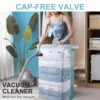1pc No Need Pump Vacuum Bags Large Plastic Storage Bags for Storing Clothes Blankets Compression Empty Bag Travel Accessories 6
