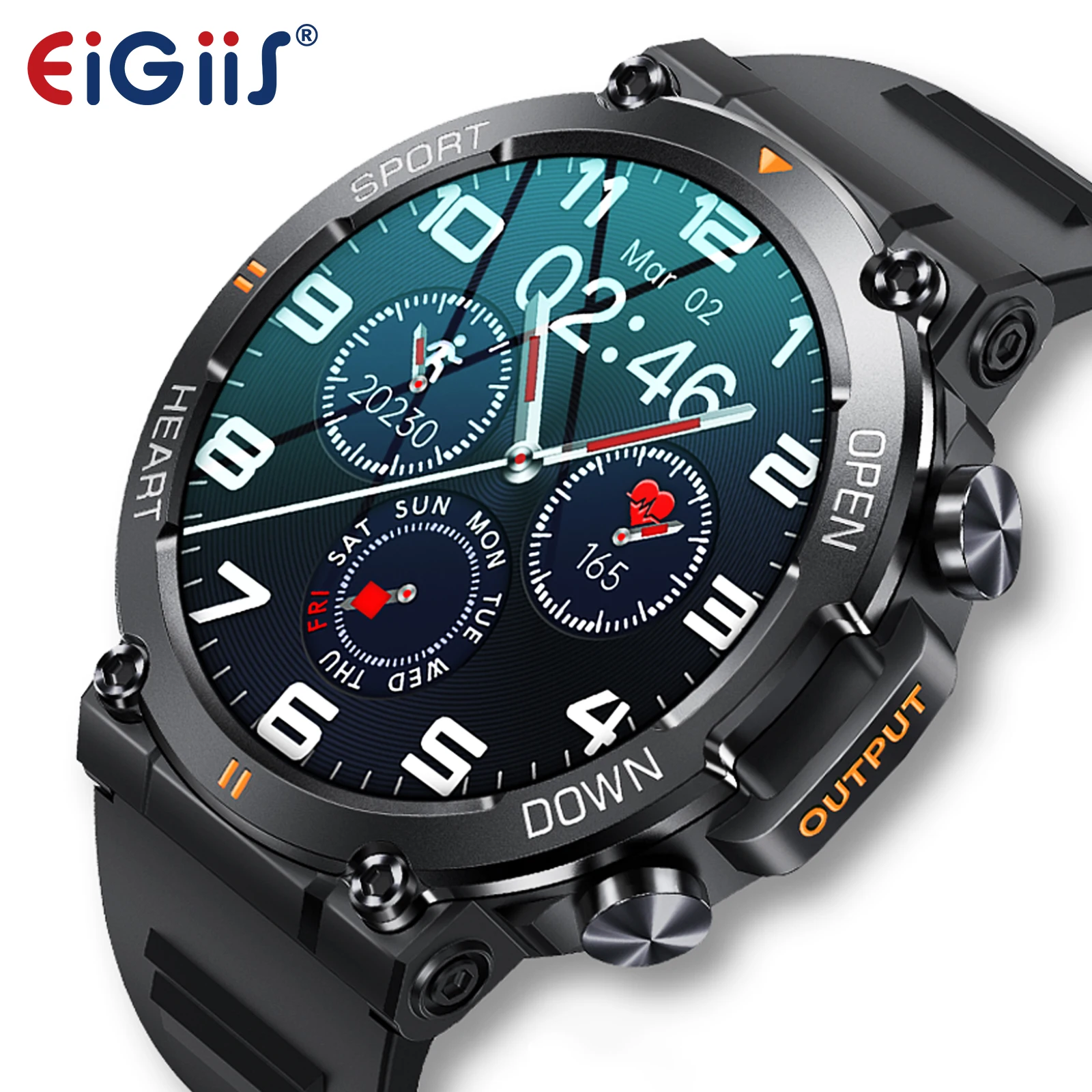 EIGIIS-reloj-inteligente-K56-Pro-para-hombre-accesorio-de-pulsera ...