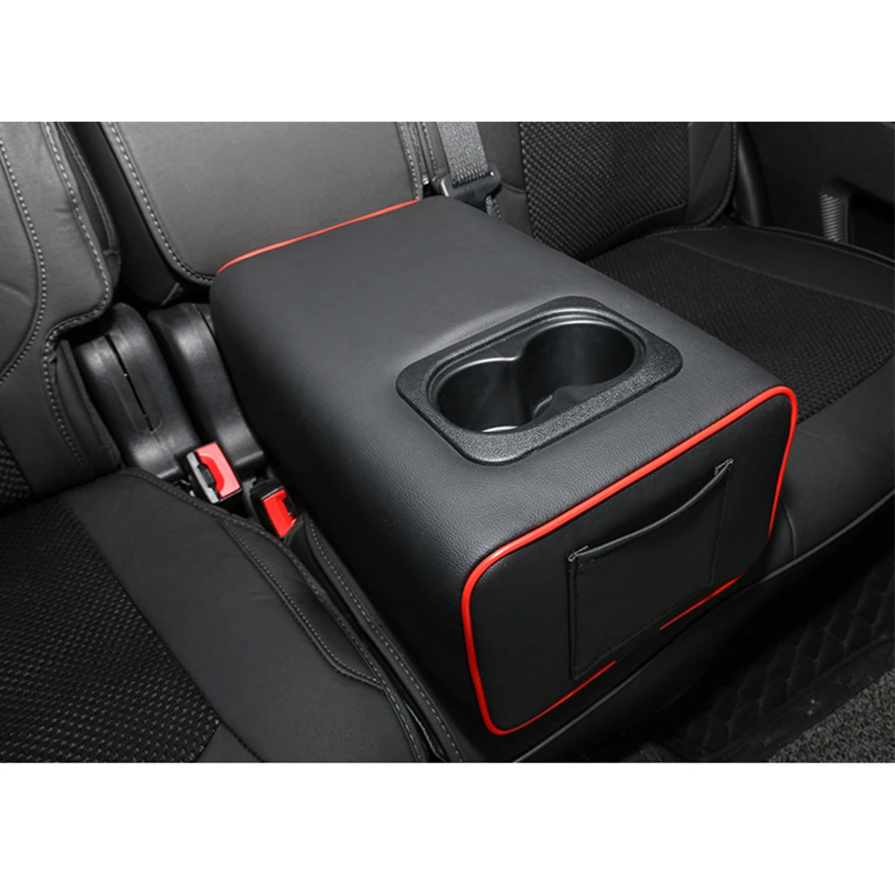 Car armrest for rear row second row rear central armrest box row