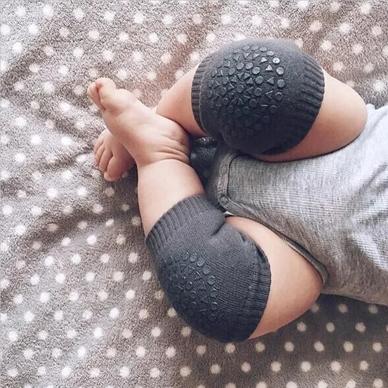 Description Picture 4 of item1 PCS Baby Knee Pad Kids Safety Crawling Elbow Cushion Infants Toddlers Protector Safety Kneepad Leg Warmer