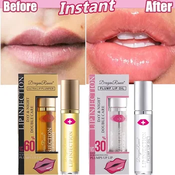 Volumizzante istantaneo Lip Plumper Oil Lip Enhancer Lip Gloss Rimpolpante Siero Idratante Anti-Rughe Rossetto Cura Sexy Trucco