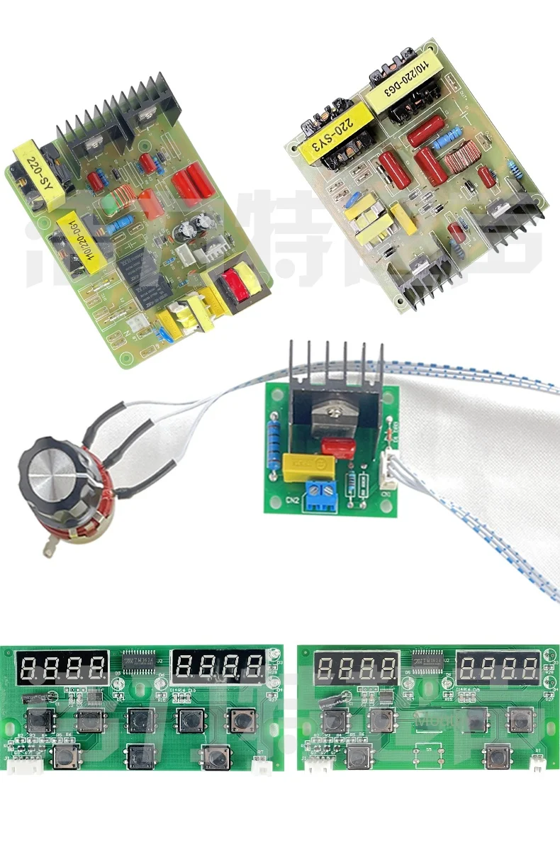 Description Picture 5 of itemUltrasonic Cleaning Machine Driver , Equipment Circuit 40KHz60/120/180W Mechanical DigitalDispl