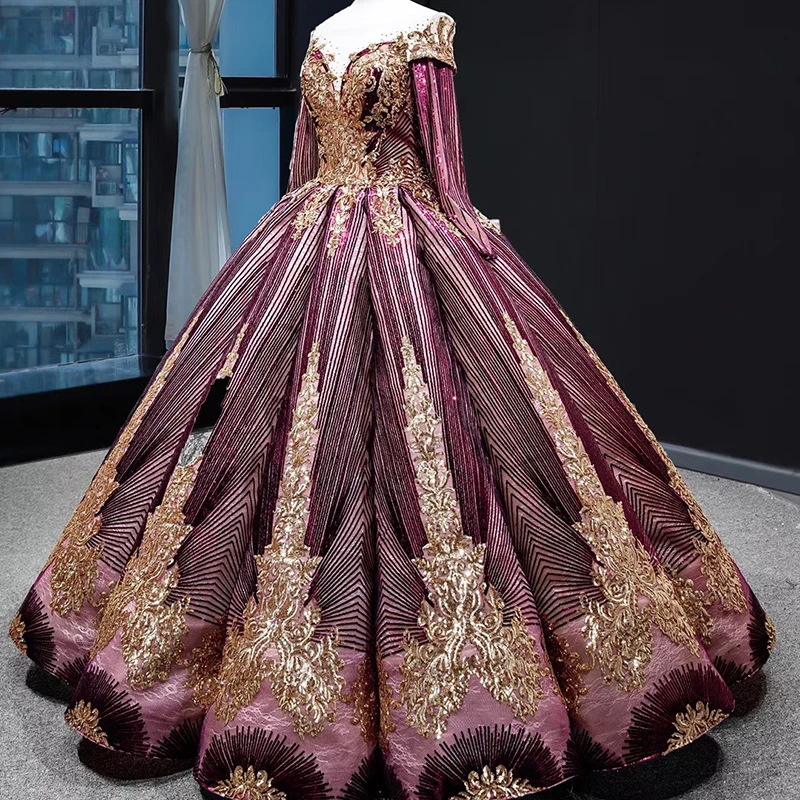 Рисунок 4 - Длинные вечерние платья с блестками RSM66754