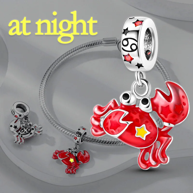 Fits Original Bracelet 925 Sterling Silver 12 Constellation