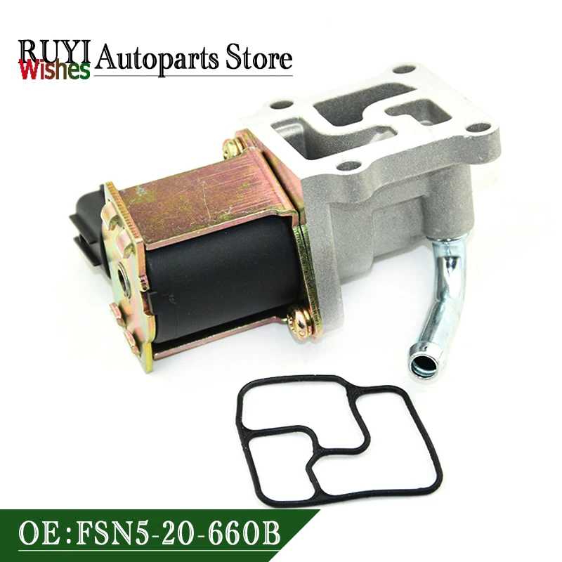 Pneumatic Air Valve FSN5-20-660B FSN520660B New Idle Air Control Valve E9T06871 For Mazda 626 Protege ES DX LX 5 1999-2003