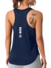 Women's running vest, special letter style, loose long top vest, a good choice for yoga running 6