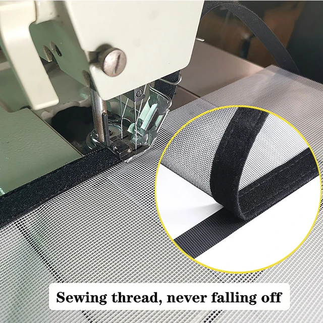 Customized size，Self-adhesive zipper mosquito net, mosquito net anti-mosquito net anti-mosquito window screen，door，window mesh 6