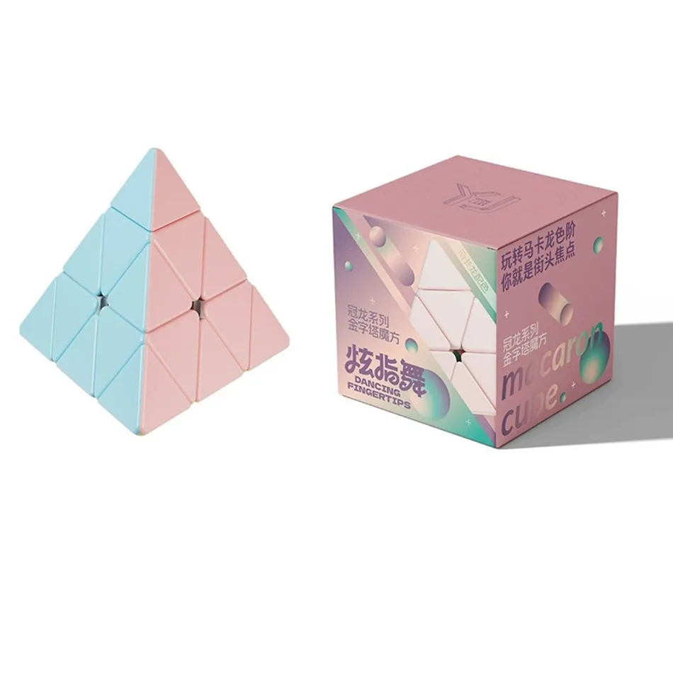Enhanced Product Title:  
Speed Magic Pyramid Puzzle Cube Toy