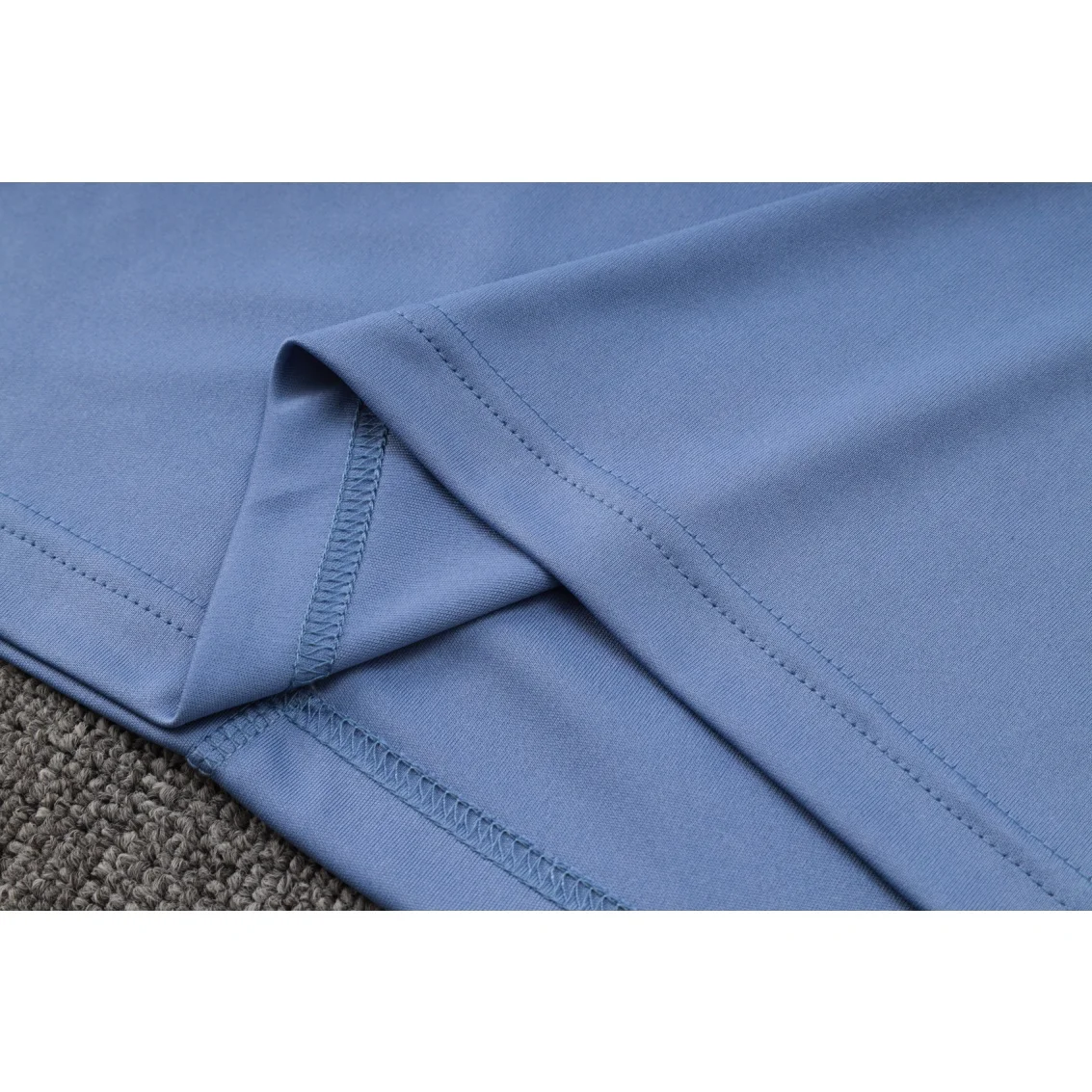 Adidas Soccer Jerseys Men Short-sleeved Above-the-knee Shorts Versatile Lightweight Training Suit Blue