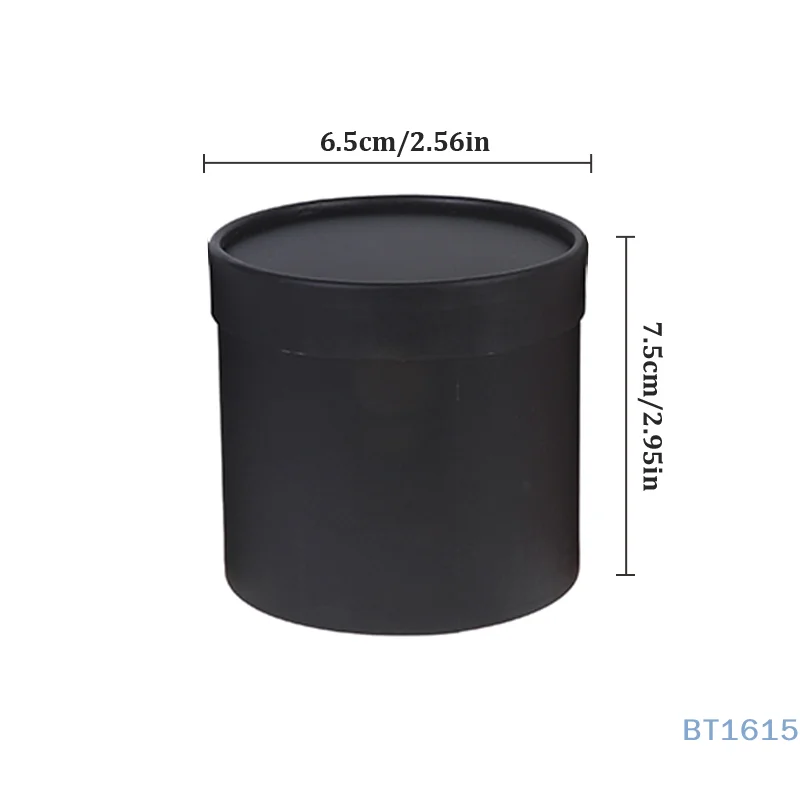 Flower Bucket Round Hug Bucket Gift Box Bouquet Packaging Cylindrical Flower Box DIY Wedding Valentines Day Gift 6.5*7.5CM