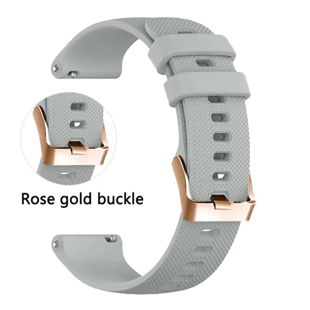 Rose Gold Buckle Bracelet Belt - 20mm Strap