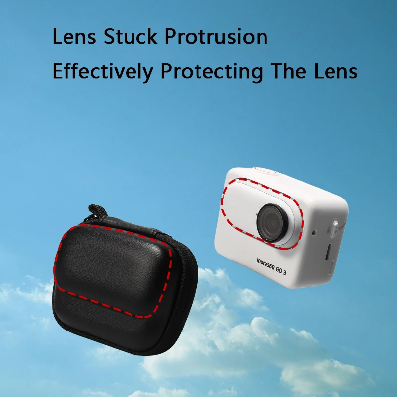 Silikon Schutzhülle Für Insta360 GO 3S Sport Kamera Shell Cover Allround-Schutz Für Insta360 GO3S Zubehör – Detail 20