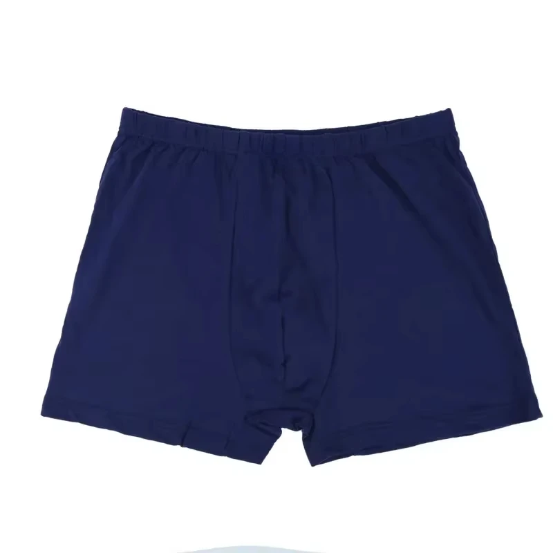 2Pcs 100 Cotton Men's Boxer Shorts Soft Breathable Underwear Big Tall Sizes 8XL-10XL Comfortable Plus Size Underpants for Men 3