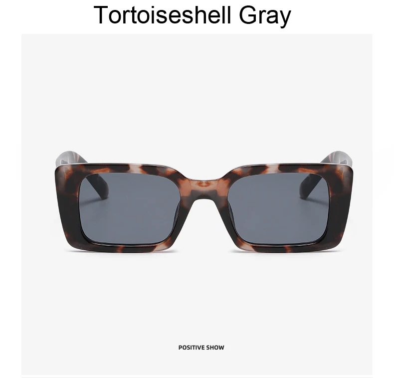 Vintage Square Sunglasses For Women Retro Gradient Designer Shades_voghion.com