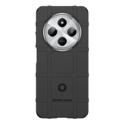 Military Grade Shockproof Rugged Shield Flexible Protective Phone Case - Redmi 13R 5G (Black)