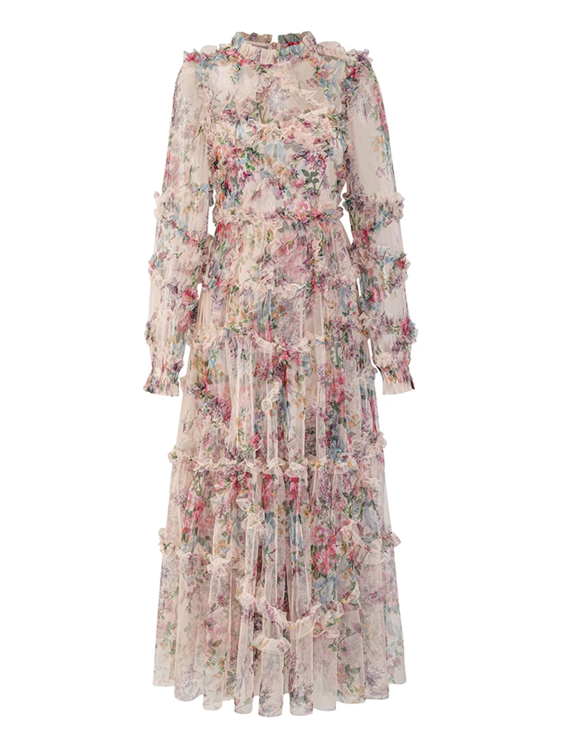 فستان مشجر راقي 1