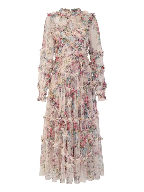 فستان مشجر راقي 1