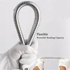 1m/1.5m/2m Flexible High Quality Shower Hose Stainless Steel Chrome Bathroom Water Head Shower Head Pipe Tool Shower Accessories 3