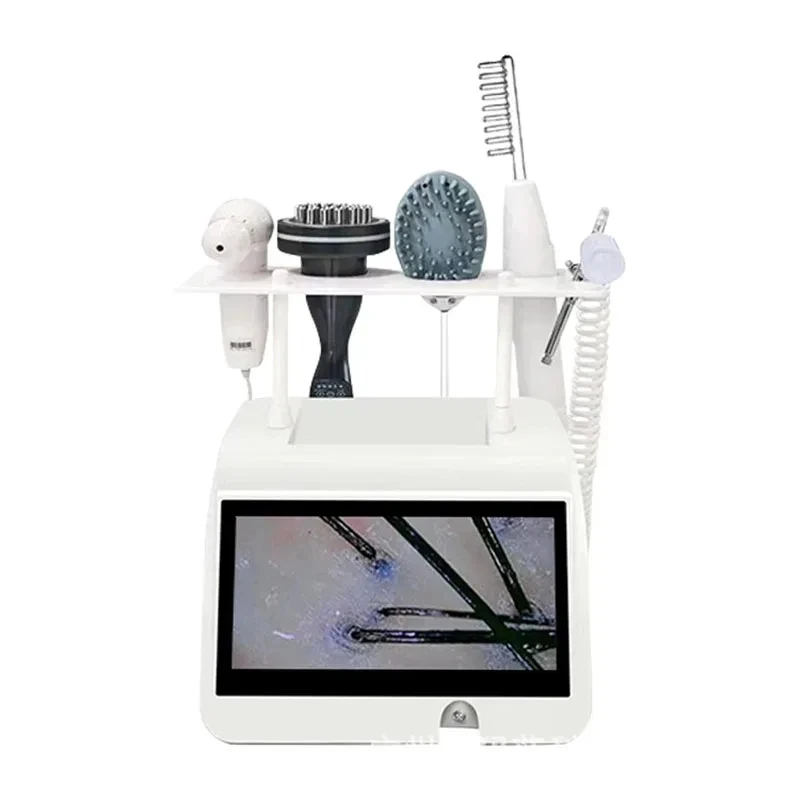 Professional Hair Scalp Care Machine Nanometer Spray Hair Therapy Machines Anti-hair Loss Scalp Massager for Salon