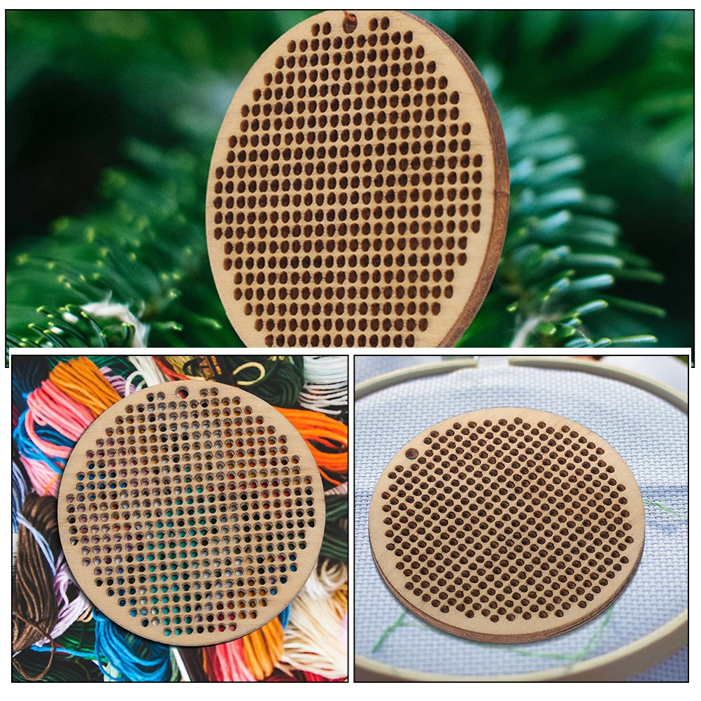 6pcsCrossStitchChipsDiyWoodenOrnamentBlanksSmoothDurableSafeWoodForPendantNecklaceBookmarkMiniWoodHoopsDiy-AliExpress15