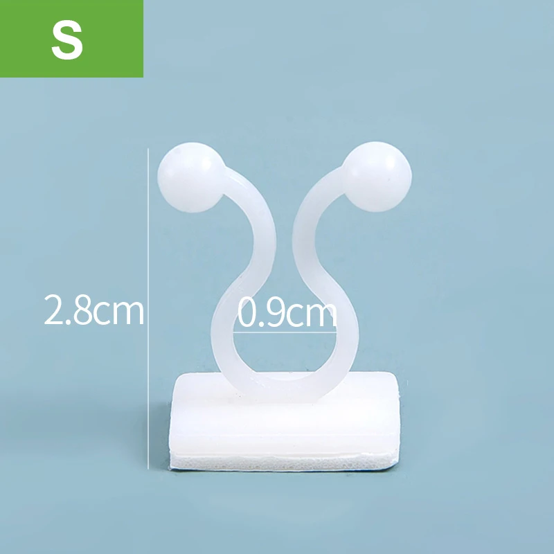 50pcs Self-Adhesive Invisible Plant Clips