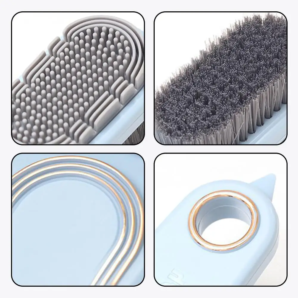 2-Sided Long Handle Boot Cleaner Rubber Eraser Set Shoes Stain Dust Suede Cleaning Brush Shoes Shoe Care Brush Suede Clean Up 6