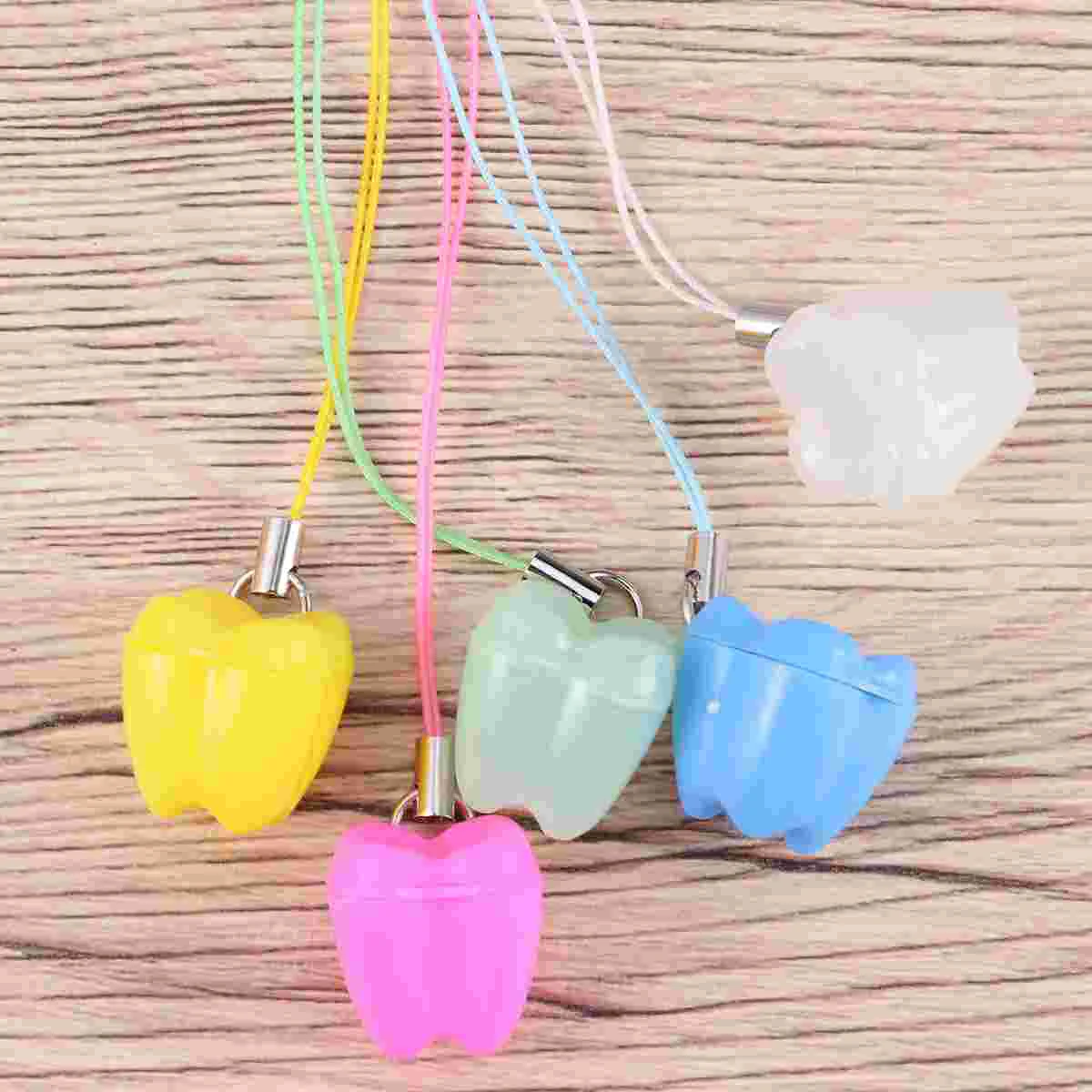 Lost Saver Children S Tooth Storage Necklace Organizer for Lost Fairy Storage Necklace Child Keepsake Holders Children Save