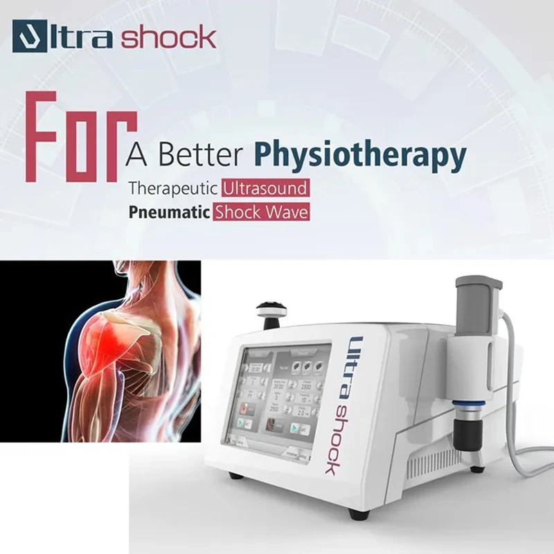 Shockmaster Pneumatic Shock Wave Machine Ultrasonic Physiotherapy ED Treatment Body Rehabilitation Beauty Health Equipment