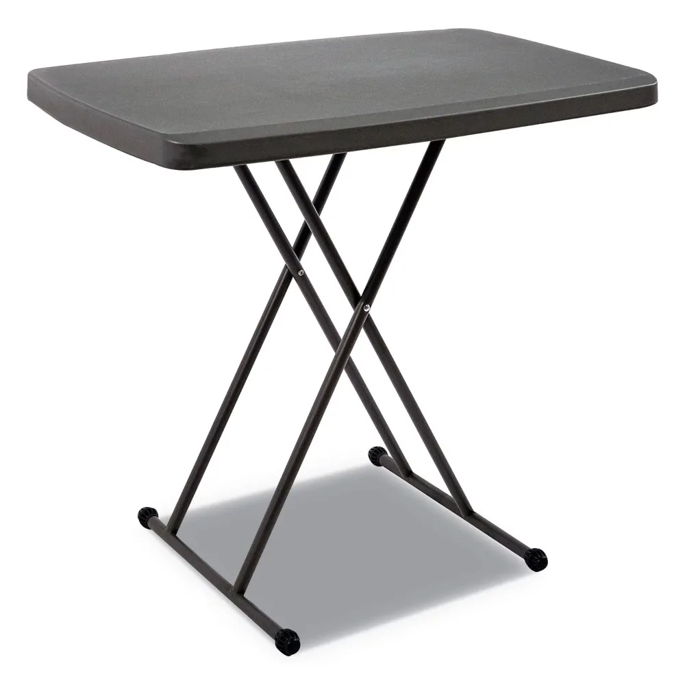 

Classic Personal Folding Table, 30 x 20 x 25 to 28 High small table furniture living room