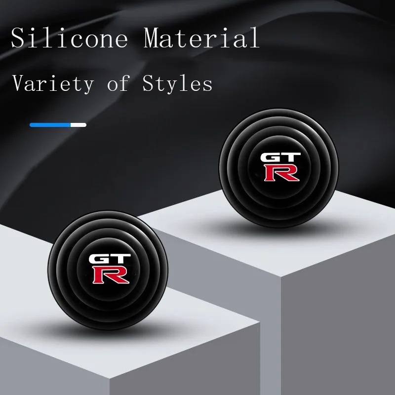 자동차 문짝 충돌 방지 실리콘 패드 완충기 개스킷, 닛산 GTR GT-R JDM R32 R33 R34 에 적합, 외부 액세서리