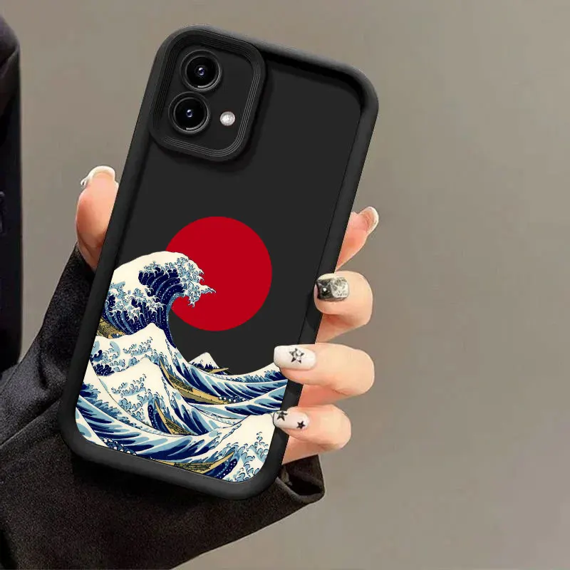 Kanagawa Great Wave Anime Phone Case Cover