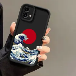 Kanagawa Great Wave Anime Phone Case Cover for Moto Edge 50 PRO 5G (TYBLA 01)